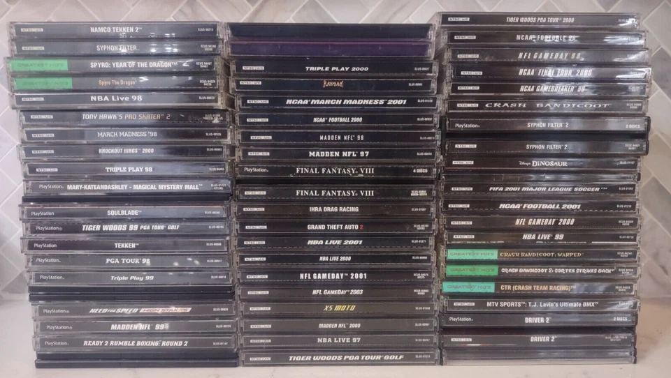 Juego Sony PlayStation 1 One Usado - Probado Funcionando (Elige y Elige) Foto 1 de 1