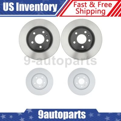 Передние задние дисковые тормозные диски для 2012 2013 2014 2015 2016 Audi A4 - Изображение 1 из 4