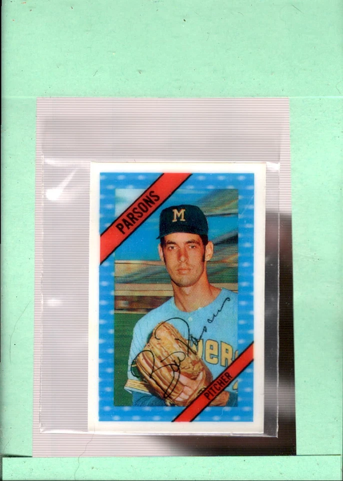 1972 Kellogg's #5 Bill Parsons MINT Brewers ID:43532 - Image 1 of 1