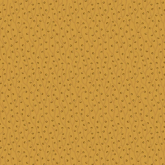 Practical Magic Turmeric Sprouts by Edyta Sitar Laundry Basket Quilts 1/2 YD - Image 1 of 1