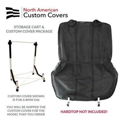 Mercedes R107 (SL) Hard Top Custom-fit Cover & Hardtop Stand Cart Rack 020050 - Image 1 of 4