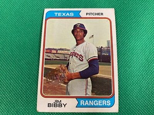 2015 Topps Originals Buybacks Jim Bibby 1974 Topps #11 Texas Rangers