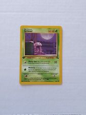 Pokemon Card Grimer 48/62 1st Edition Fossil EXC