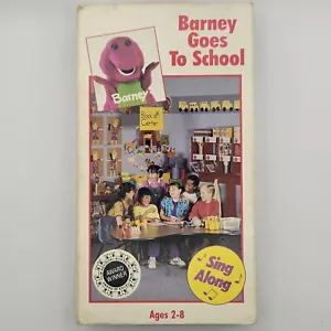 Barney VHS Tape Barney Goes To School - Bild 1 von 7