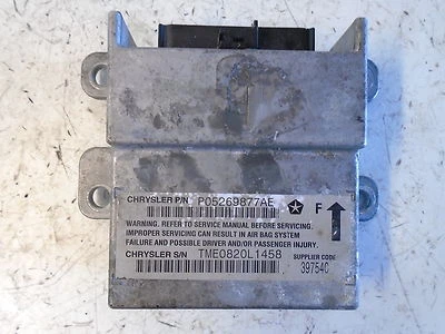 2000  Dodge Neon Impact Sensor Module P05269877AE   - Image 1 of 4