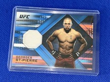 Georges St Pierre /50 2019 Topps UFC Knockout Authentic Relic Card GSP SP Patch