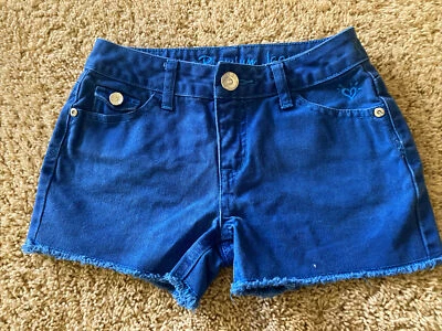 Pantalones Cortos Niñas Justice Premium Azul Niñas Talla 12 Foto 1 de 4