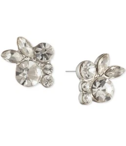 Orecchini a perno Givenchy argento $45 a grappolo floreale Jg11 - Foto 1 di 2