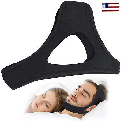 Anti Snoring Chin Strap Stop Snoring Chin Strap For Cpap Users US • 3.93€