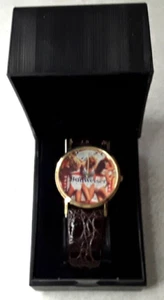 VINTAGE Budweiser Armbanduhr Badeanzug Modelle mit Etui & Papieren OMAC HANA Uhr - Bild 1 von 6