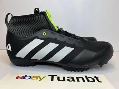 BRAND NEW Adidas The Gravel 2.0 Men's Cycling Shoes Black/White/Green HQ9034 - Image 1 of 4