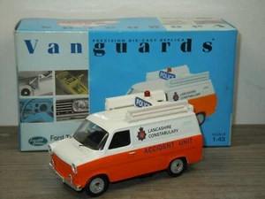Ford Transit Van MKI Police - Vanguards VA06602 - 1:43 in Box *52625 - Imagen 1 de 5