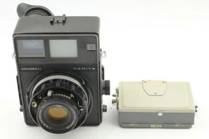 【As Is】Mamiya universal press Body w/ 100mm f/3.5 Lens w/ Finder Japan #679A - Picture 1 of 11