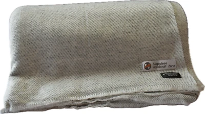 NEPALESE HANDICRAFT ZONE 100% Natural XL Himalayan Cashmere Blanket/Throw 90"x108" From Nepal (Grey)