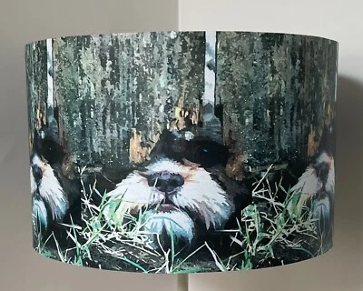 Собака абажур, светлый оттенок, потертый шик, щенок, бесплатный подарок - Изображение 1 из 4