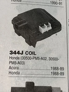 Ignition Coil Kemparts 344J - Picture 1 of 1