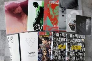 SET x9 EXO Japan Korea CD KAI Peaches Roover Baekhyun Drown XOXO NO PHOTOCARD - Bild 1 von 17