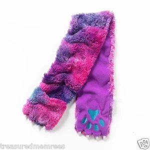 Faux Fur Monster Paw Muffler Scarf Wrap With Hand Warmer Pockets ~ NWT - Picture 1 of 9
