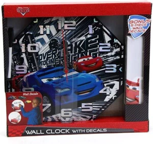 Cars2 Orologio da Parete per Bambini Orologio in Legno MDF con Precisione al Quarzo - 12,2 x 11,2 Pollici - Foto 1 di 1