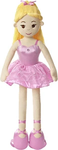 Nueva muñeca Aurora 35" tela rosa tutú baile infantil conmigo bailarina grande - Imagen 1 de 2