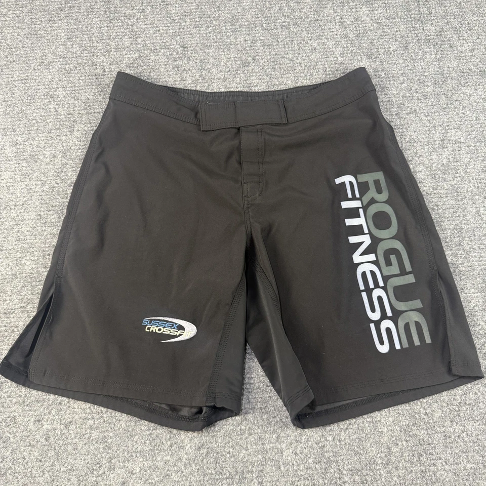 Pantalones Cortos Rogue Fitness CrossFit Para Hombre Talla 36 Negro Gimnasio Entrenamiento Poliéster Foto 1 de 4