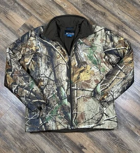 Columbia Jacket Mens S Realtree AP HD Camo PHG Full Zip SoftShell Fleece Hunting - Picture 1 of 14