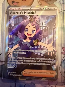 Acerola's Mischief 165/132 Me01: Mega Evolution Holo Pokemon TCG - Picture 1 of 2