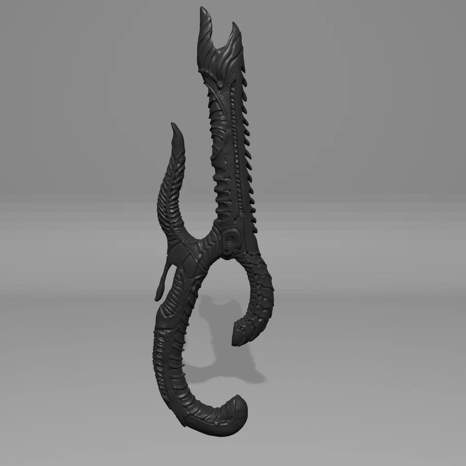 Action Figure Toy Accessories: Rifle v1.0  (Prometheus Engineer) - Image 1 of 1