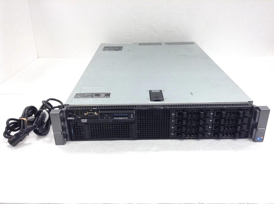 Dell PowerEdge R710 Server 2x Xeon E5645 2.4GHz 48GB RAM PERC H710 FREE SHIPPING - Image 1 of 4