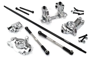 Silver Rear Wheel Steering Conversion Kit for Arrma 1/7 Limitless All-Road - Picture 1 of 3