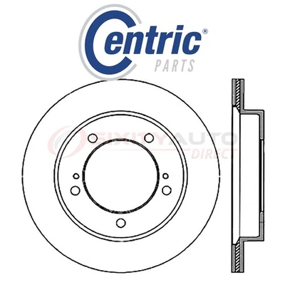 Centric C-TEK Disc Brake Rotor for 1996-1997 Geo Tracker 1.6L L4 - Kit Set yo — 第 1/4 张图片