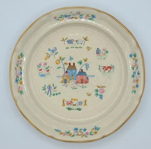 International Tableworks Heartland 7774 Stoneware Dinner Plate Made China 1994 - Picture 1 of 6