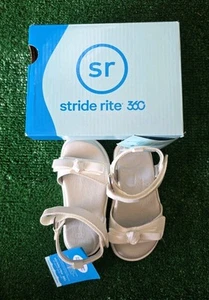 Stride Rite 360 Size 7 Deliah White Sandal - Picture 1 of 3