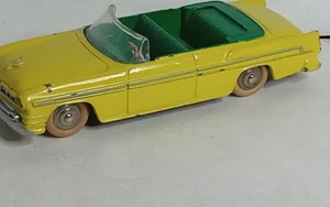 DINKY TOYS ANCIEN #24A CHRYSLER NEW YORKER BRILLANTE AVEC ÉCLATS NO BOITE bm - Picture 1 of 7