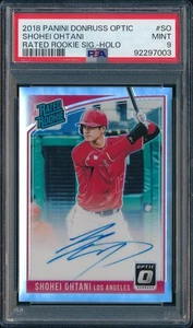 MLB HOT REPACK! INCLUDE CARTA CLASSIFICATA PSA + ROOKIE! SHOHEI OHTANI AUTO RC PSA 10 - Foto 1 di 6