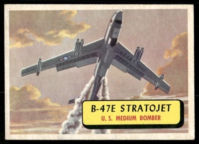 Stratojet 1957 Topps Planes Card #28 (EX) - Image 1 of 2