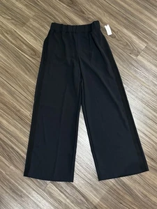 Anthropologie schwarze kurze Hose weites Bein Damengröße S – neu mit Etikett - Bild 1 von 6