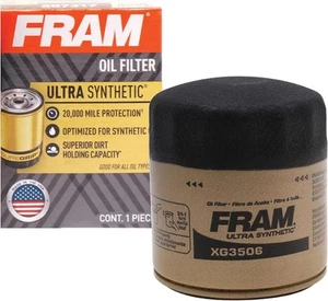 Filtro de aceite de repuesto automotriz ultra sintético FRAM, diseñado para una talla - Imagen 1 de 5