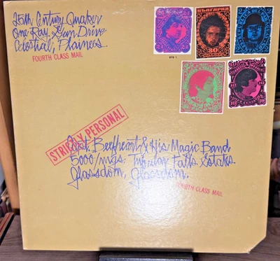 CAPTAIN BEEFHEART & HIS MAGIC BAND  STRICTLY PERSONAL VINYL RECORD LP GATEFOLD - Image 1 of 4