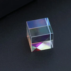 Cubo de vidrio 3 piezas cubo de cristal fotografía cristal prismas física luz - Imagen 1 de 11