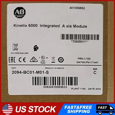 NEW Sealed Allen-Bradley 2094-BC01-M01-S /C Kinetix 6000 Integrated Axis Module
