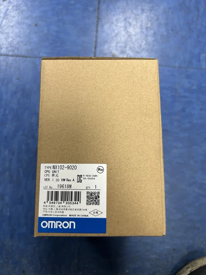 NX102-9020 NUEVO OMRON NX1029020 We. Módulo procesador PLC 1,30 Foto 1 de 1