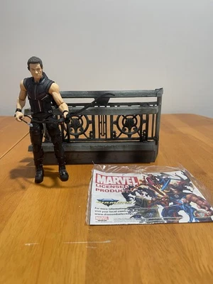 Figura completa Jeremy Renner 2012 Marvel Diamond Select Avenger Película Ojo de Halcón Foto 1 de 4