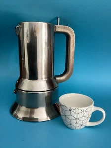 ALESSI 9090 Caffettiera Design Sapper Moka Italy 6 Tazze - Foto 1 di 7