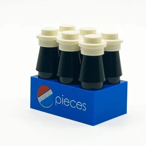 Custom 6-Pack of Pieces Soda made using LEGO parts - B3 Customs - Picture 1 of 2