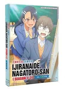 Ijiranaide, Nagatoro-san Season 1+2 DVD (Ep 1-24 end) (English Dub) FREESHIP - Imagen 1 de 7