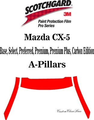 Película de protección de pintura 3M Scotchgard serie Pro 2022 2023 2024 2025 Mazda CX-5 Foto 1 de 3