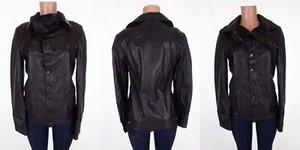 Ann Demeulemeester Coats, Jackets & Vests Leather Outer Shell for