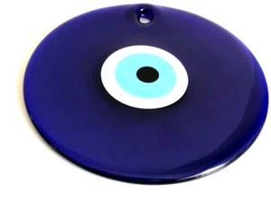 Large Evil Eye Glass Bead Turkish Decorative Amulet Wall Hanging Ornament 21 cm - Picture 1 of 5