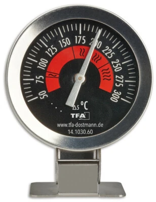TFA-Dostmann 14.1030.60 Küchenthermometer Backofenthermometer analog Edelstahl - Bild 1 von 4